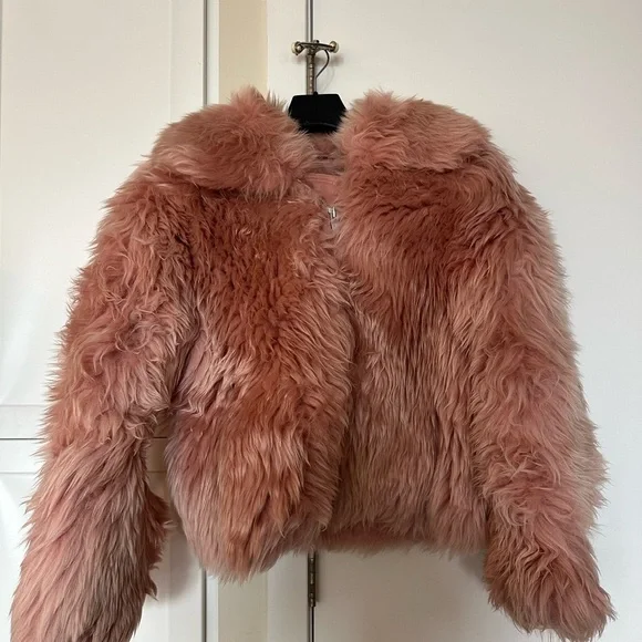 Mega Muppet Shearling bomber